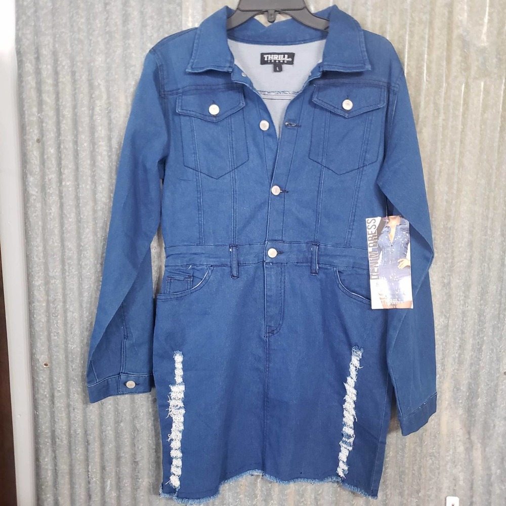 Thrill Denim Dress